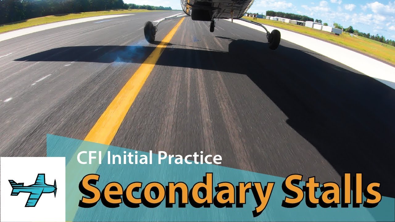 CFI Checkride Practice Secondary Stalls Power Off 180 - TakingOff Ep 63