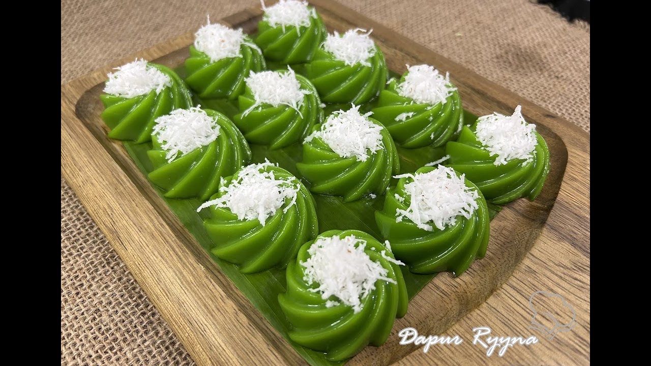 Resepi Kuih Kaswi Pandan Bergedik