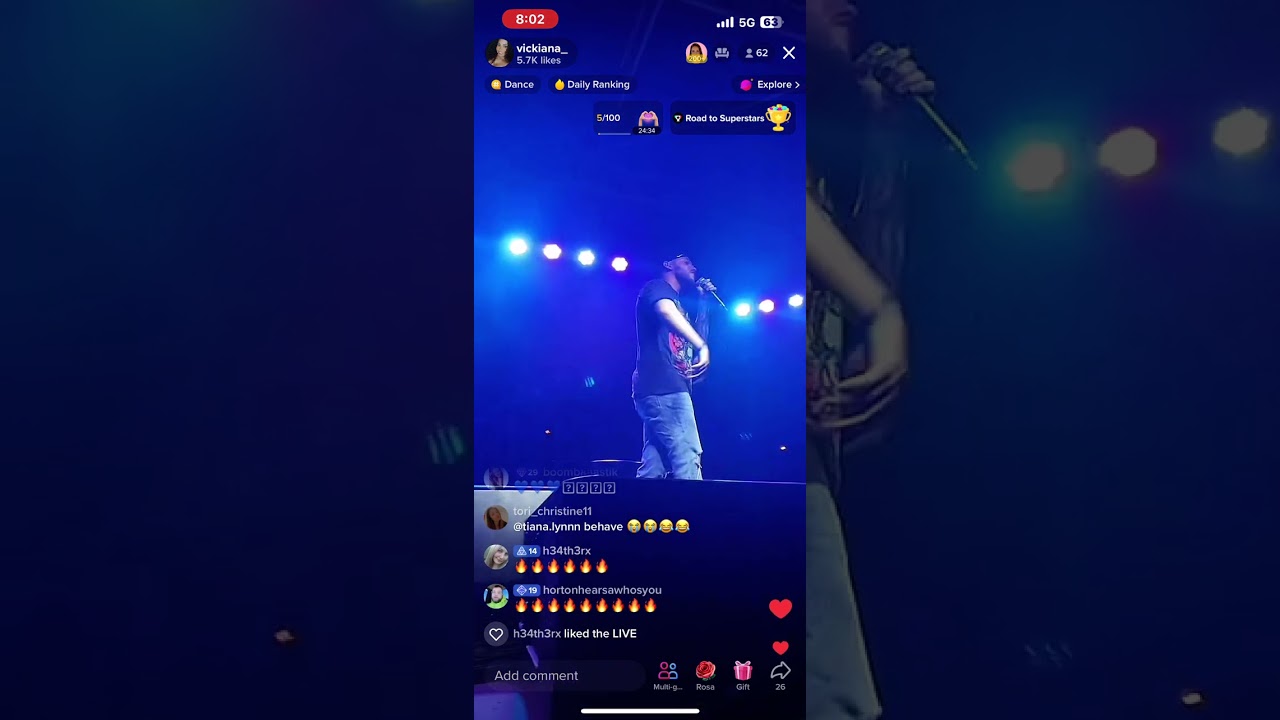 Treyfromnextdoor's first performance !!