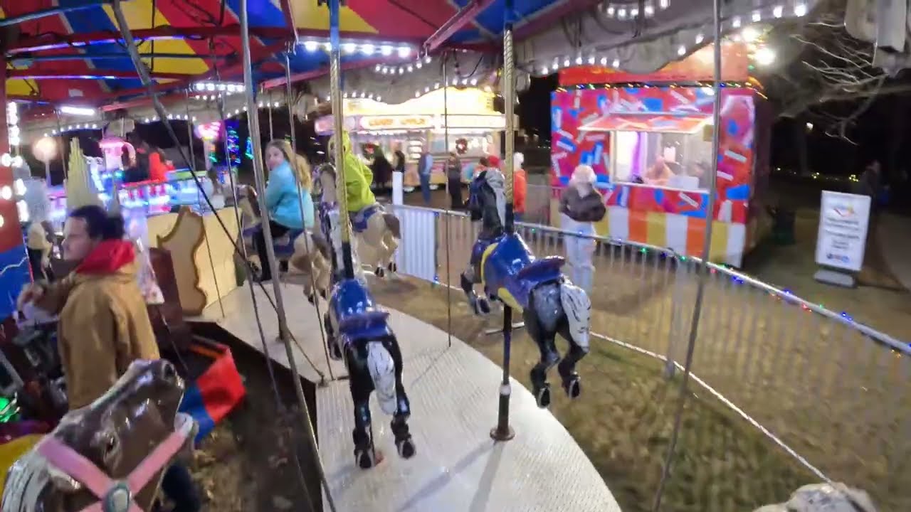 Bright lights at forest park carousel 2