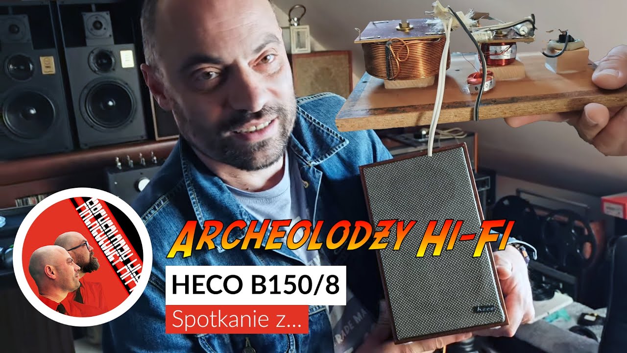 Kolumny głośnikowe Heco B150/8 - Mały, stary ale? @archeolodzy_hi-fi Hi-Fi odc. 141 #PRL