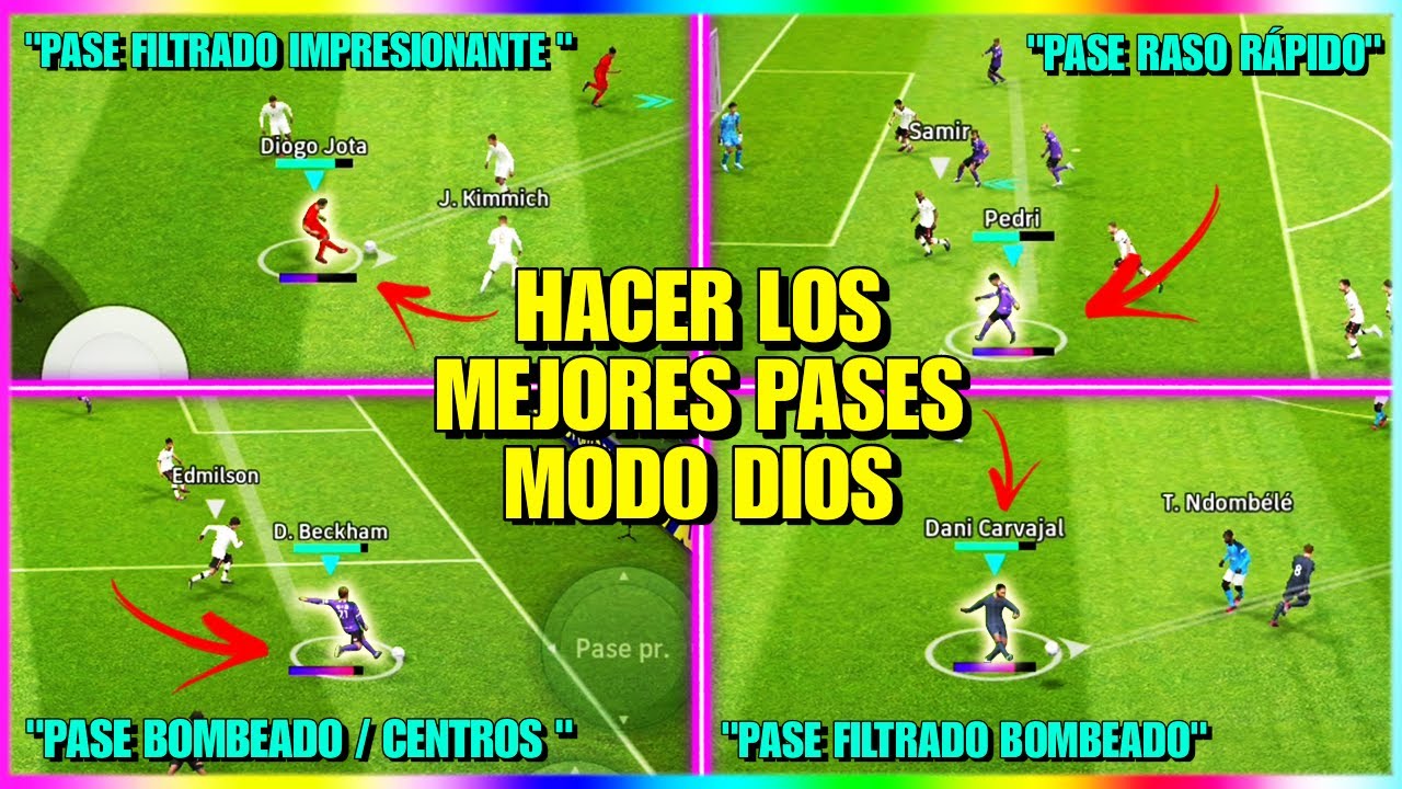 COMO HACER los MEJORES PASES FÁCILMENTE en EFOOTBALL 2026 MOBILE - efootball 2026 mobile tutorial