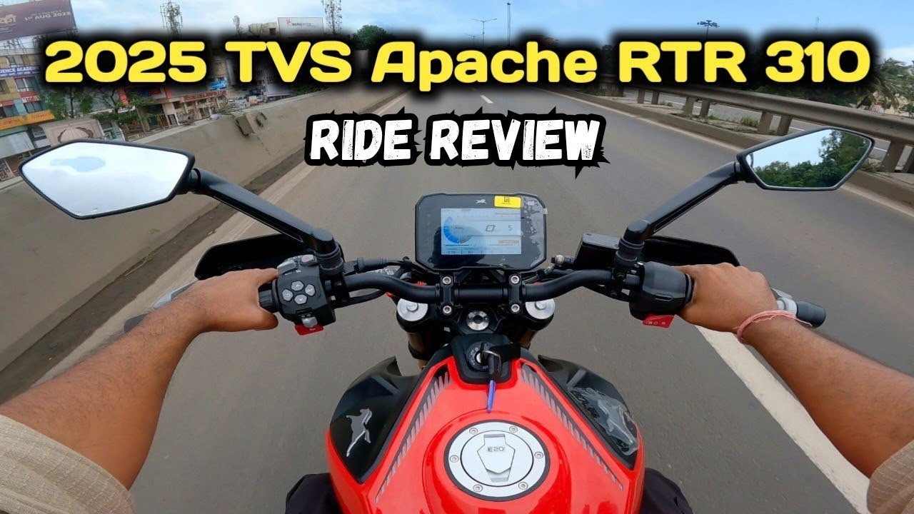 2025 TVS Apache RTR 310 | First Ride Impression | More Features🔥 | On-Road Price