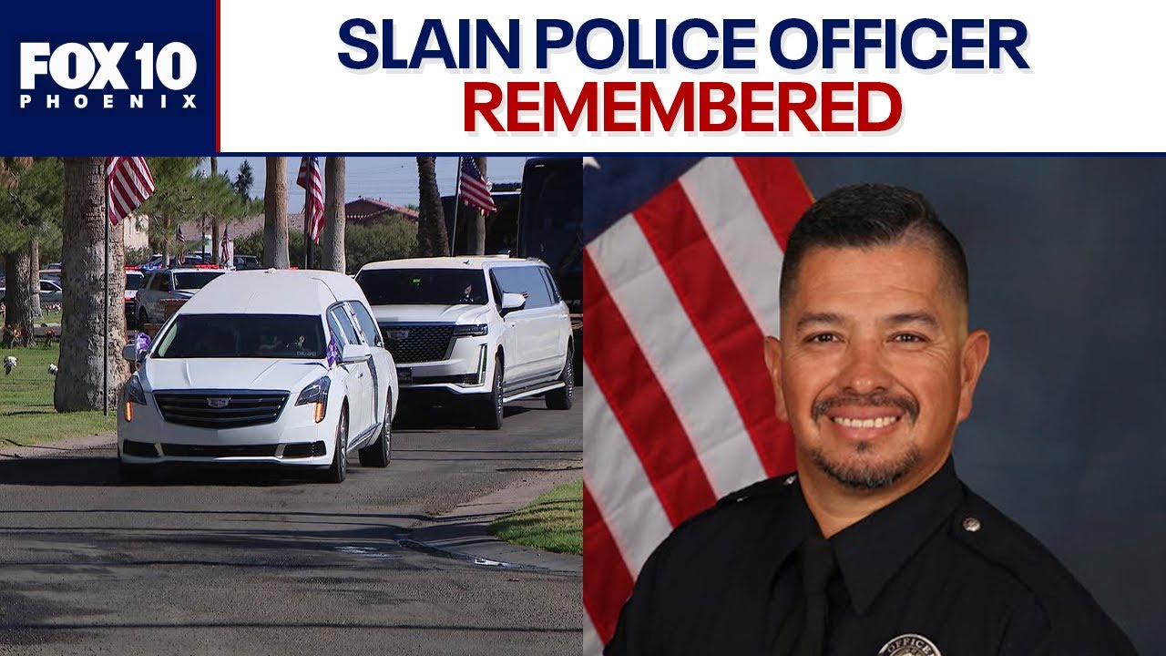 Gabriel Facio: Funeral held for slain Apache Junction police officer | FOX 10 Phoenix