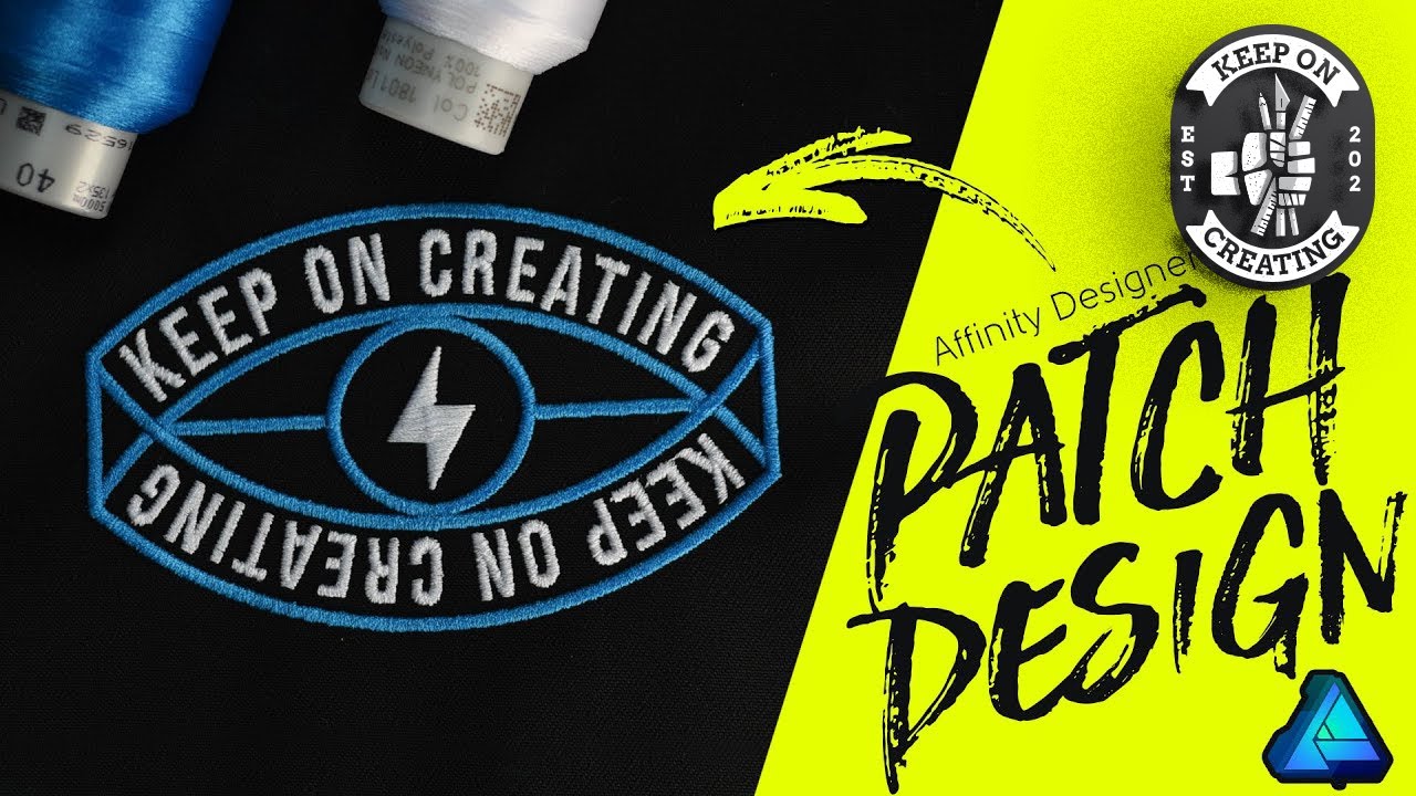 Affinity Designer Logo Tutorial  - A Great Patch Design Tutorial
