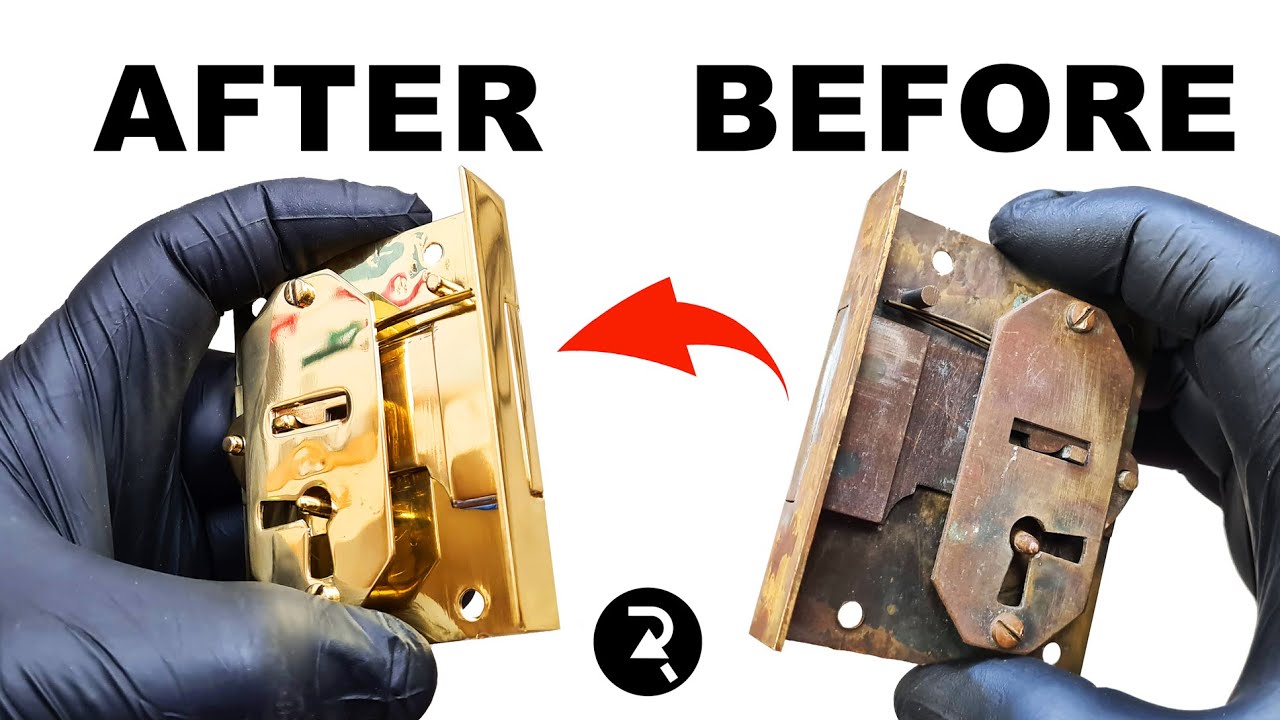 Restoring a Antique Brass Lock