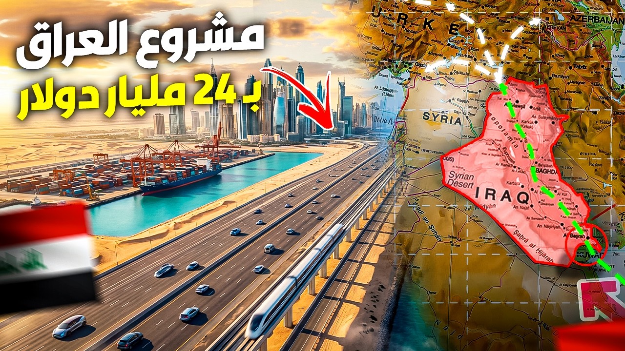 مشروع العراق بـ24 مليار دولار | هل تصبح العراق قوة تجارية عظمى؟
