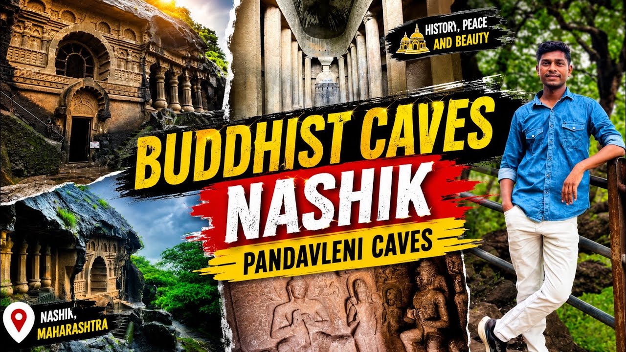Pandav Leni Caves Nashik | 2000-Year-Old Buddhist Heritage | Trirashmi Hills 
