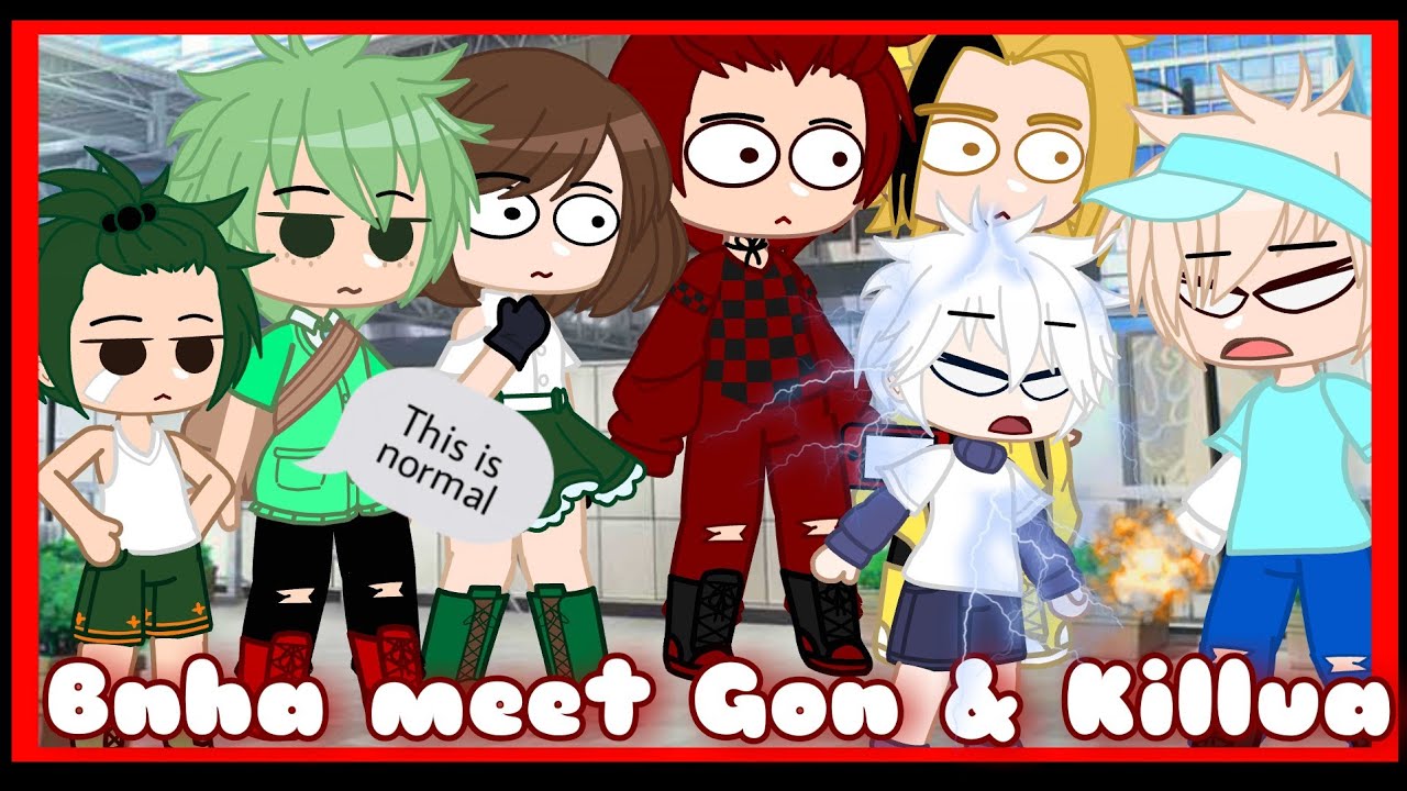 If bnha meet gon & killua||Gacha club||Original||Cherry Angel||