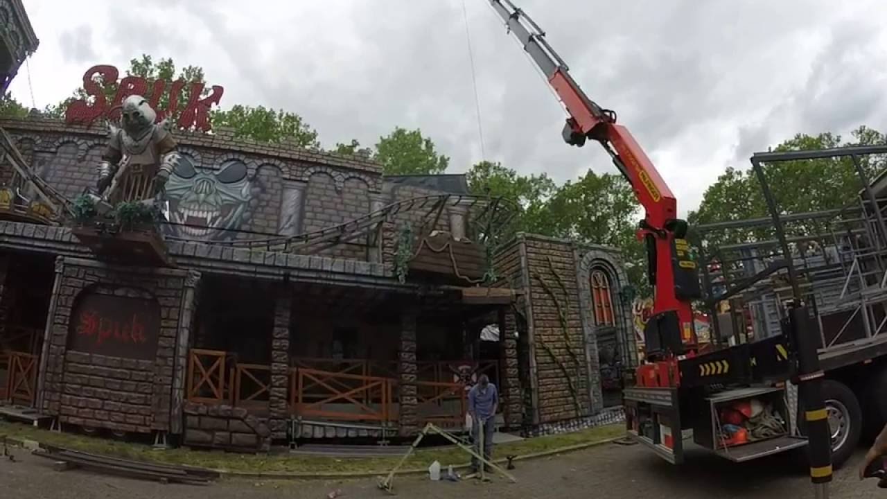 Spuk Der Geistercoaster - Sipkema Aufbau Rechter Turm Teil : 2