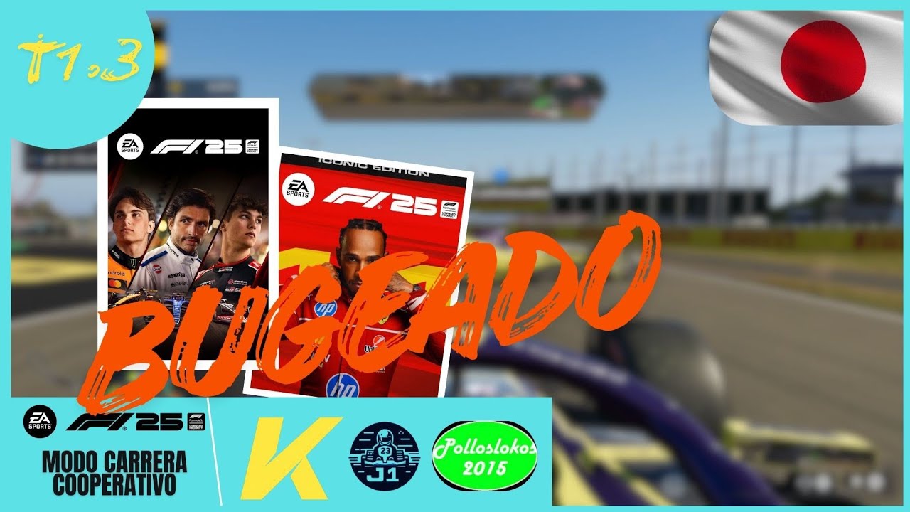 BUGS Y MÁS BUGS | GP Japón (T.1 F1 25 COOPERATIVO) | #3