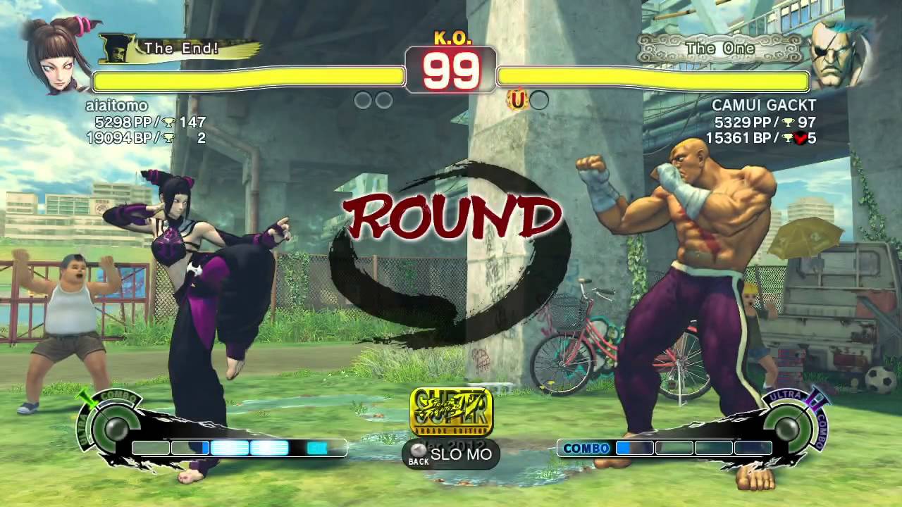 aiaitomo (juri) vs CAMUI GACKT (Sagat) - SUPER STREET FIGHTER 4 AE Ver 2012 720P