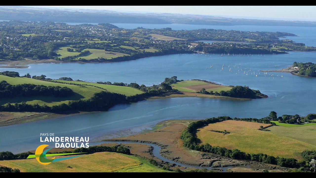 Vidéo aérienne du pays de Landerneau-Daoulas
