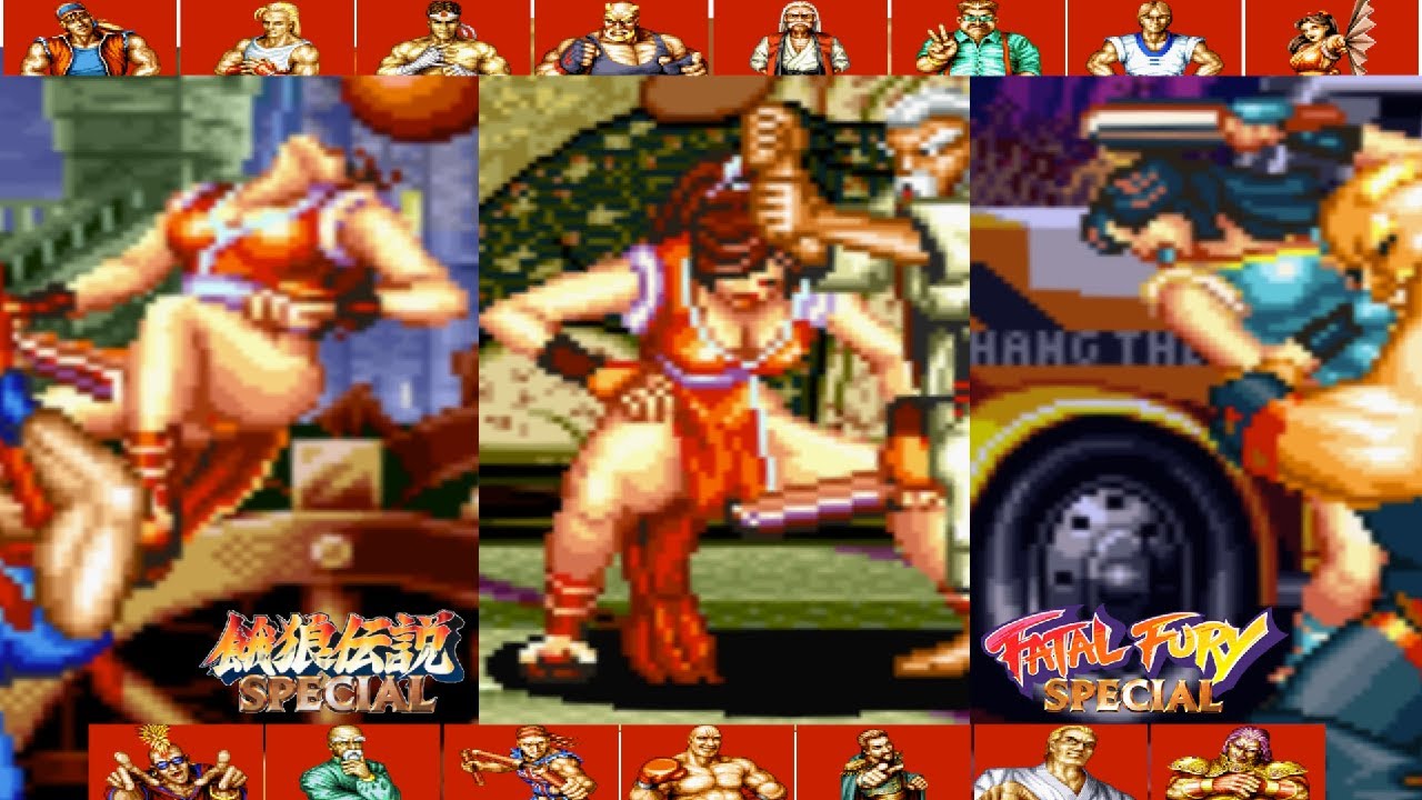 Fatal Fury Special Mai Shiranui Damage Collection