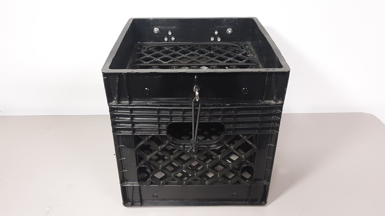 Custom Hinged Lid Kayak Crate