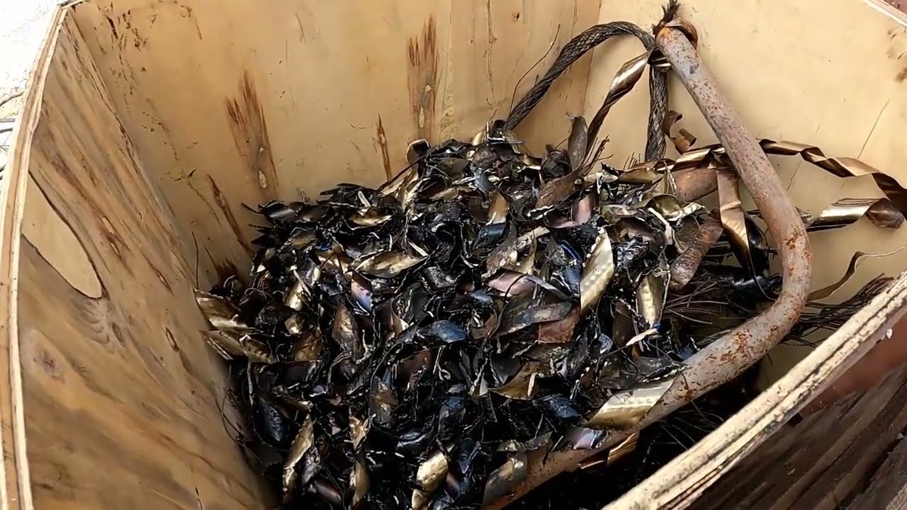 Recykling kabli z pomocą ADA 100 - kable w stali i ołowiu !