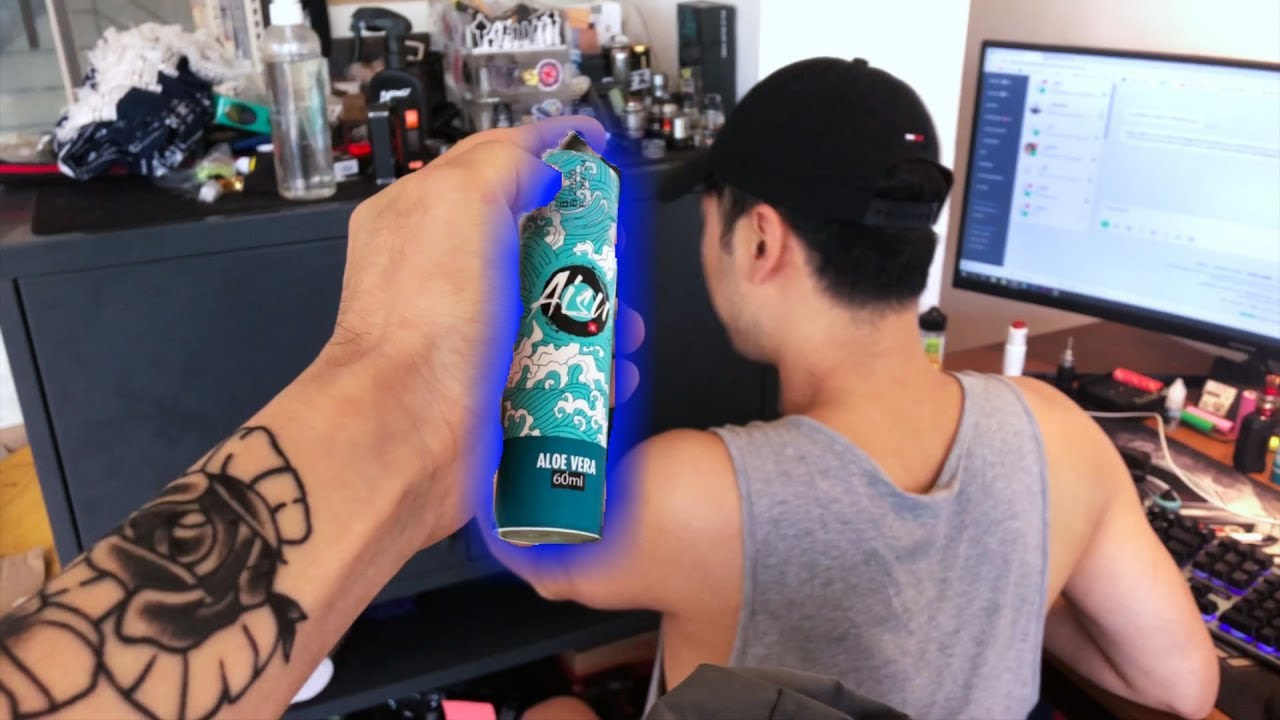 한국에서 구하기 제일 힘든 액상 영국 명품 리뷰 Zap Juice Aloe Vera Review