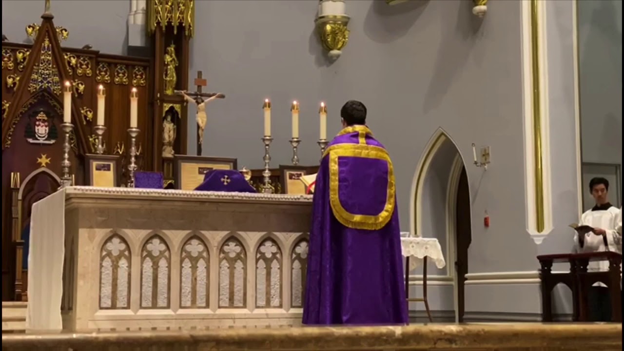 Ash Wednesday Latin Mass at Holy Rosary Cathedral