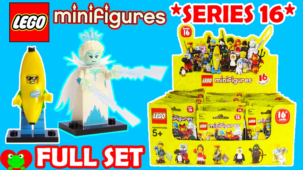 Lego Minifigures SERIES 16 71013 Full Set