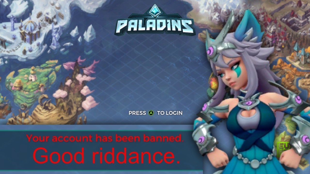 Компания Hi-Rez несправедливо забанила мои аккаунты в Paladins и Smite... С меня хватит.