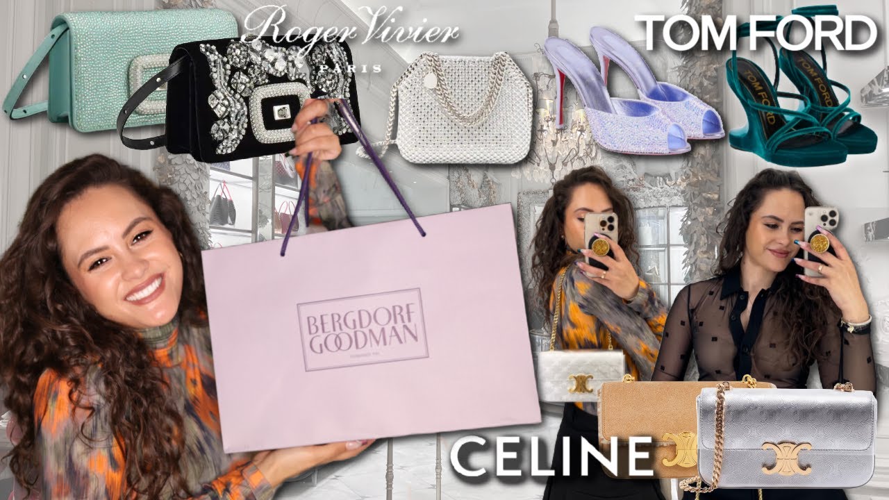 Luxury Shopping Vlog at Bergdorf & UNBOXING (Celine, Bottega, Prada etc.)