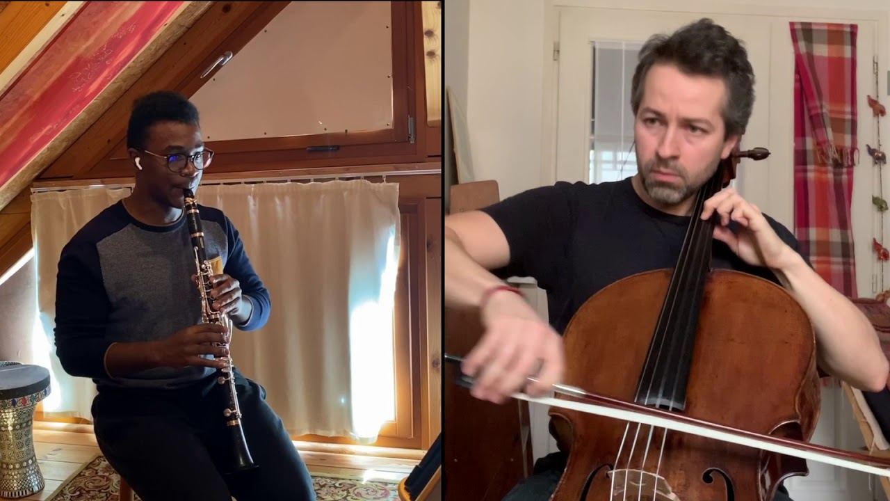 Carlos Brito Ferreira, clarinette solo et Gregorio Robino, violoncelle solo