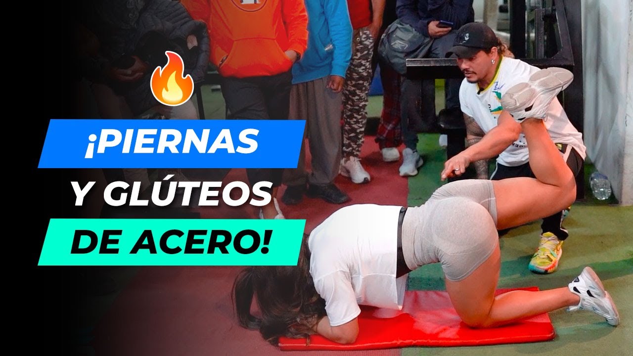 ¡Piernas y glúteos de acero! 🔥🦵🥵