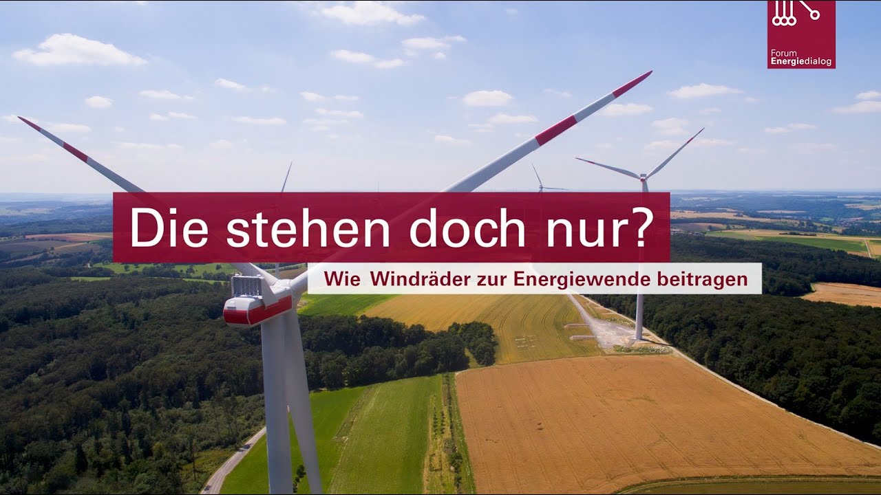 Die stehen doch nur? Wie Windräder zur Energiewende beitragen.