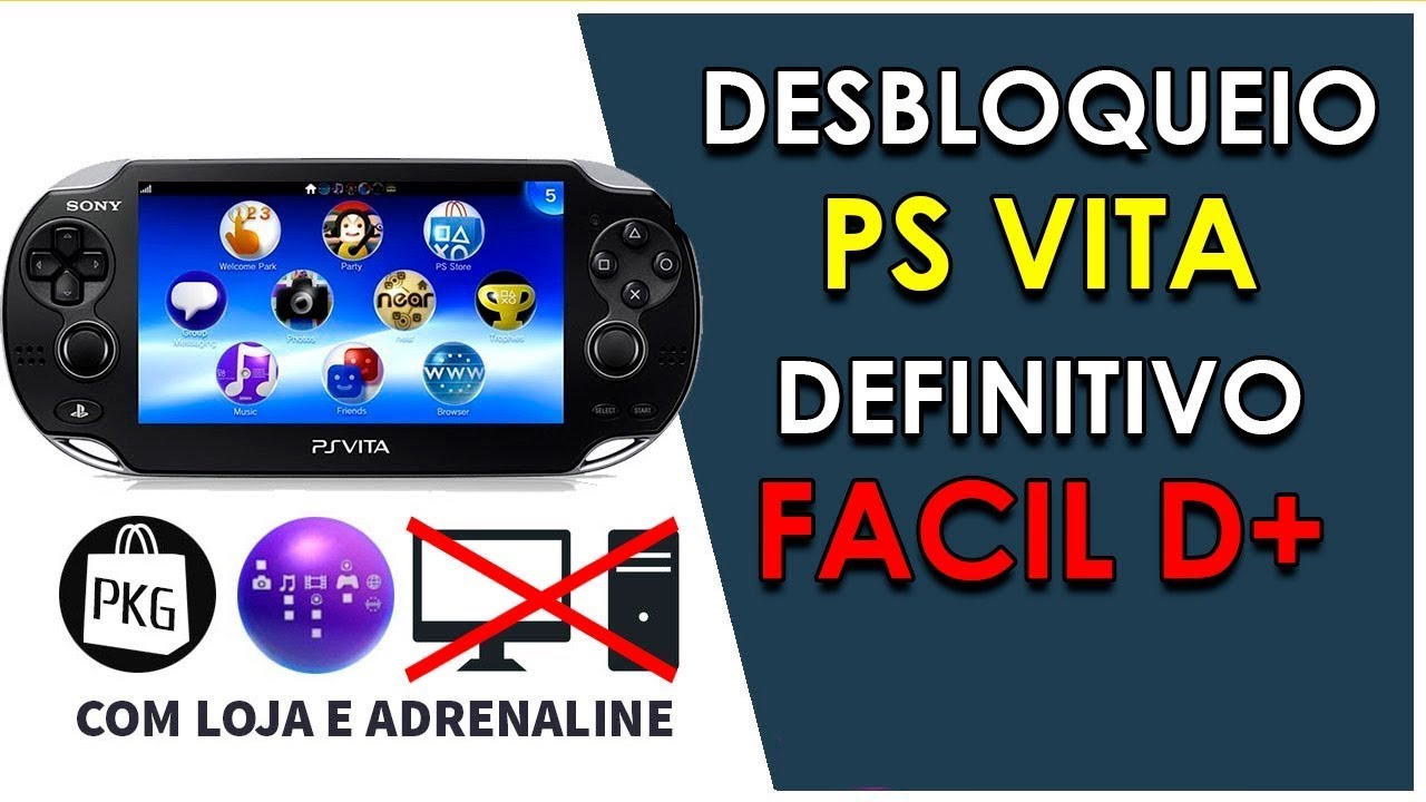 Desbloqueio PS Vita - Definitivo (não precisa de PC)