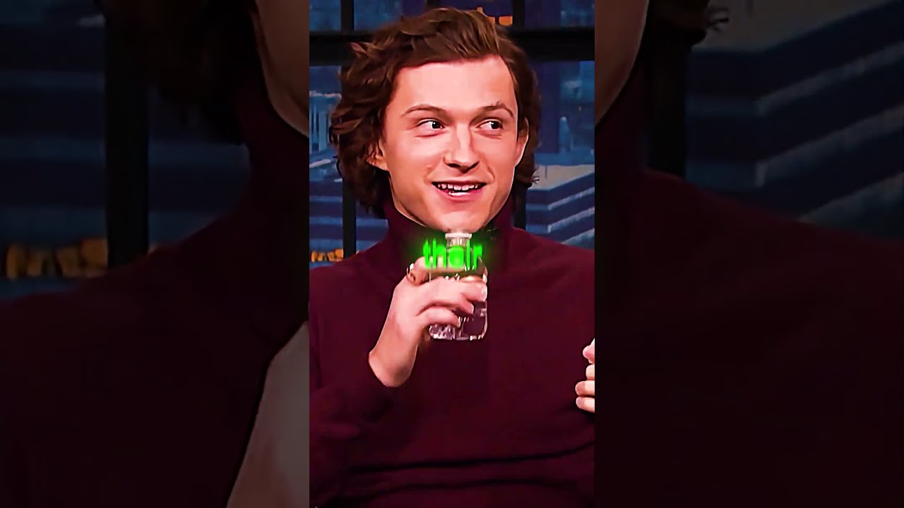 Tom Holland REVEALS A Spider-Man SECRET! #shorts