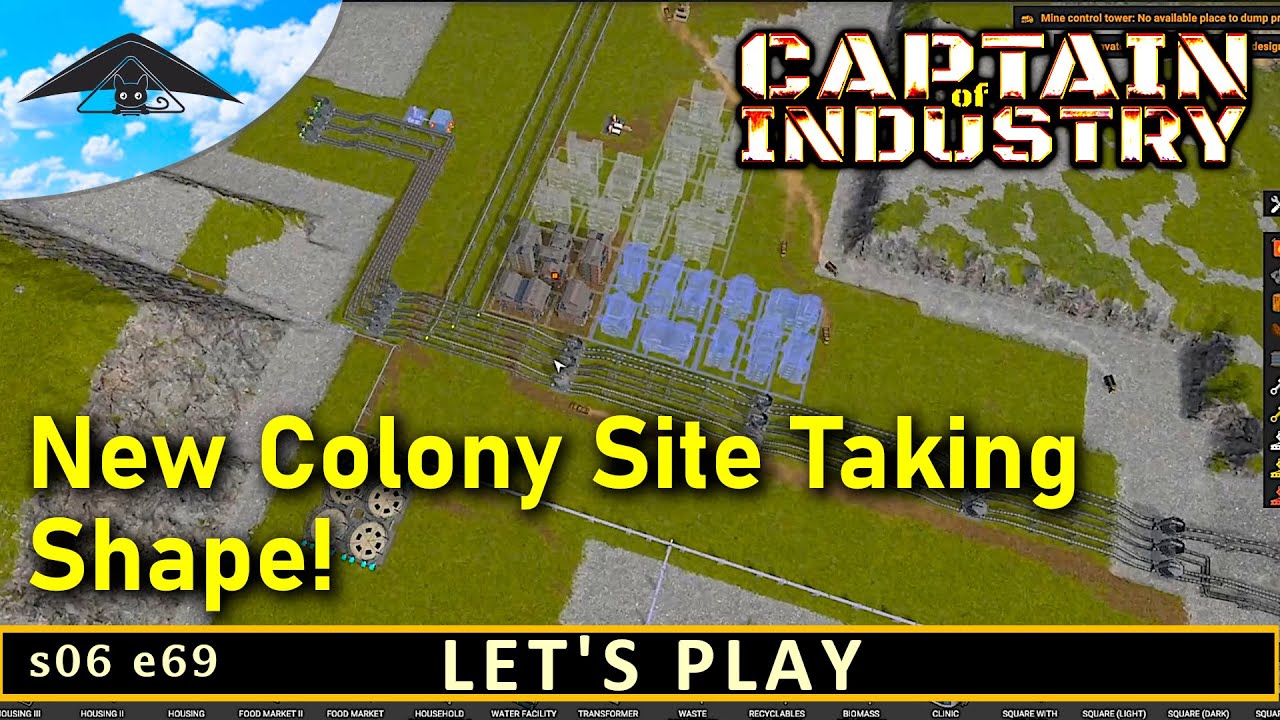 New Colony Site Taking Shape! 🏗️  | Let's Play Captain of Industry s06 e69