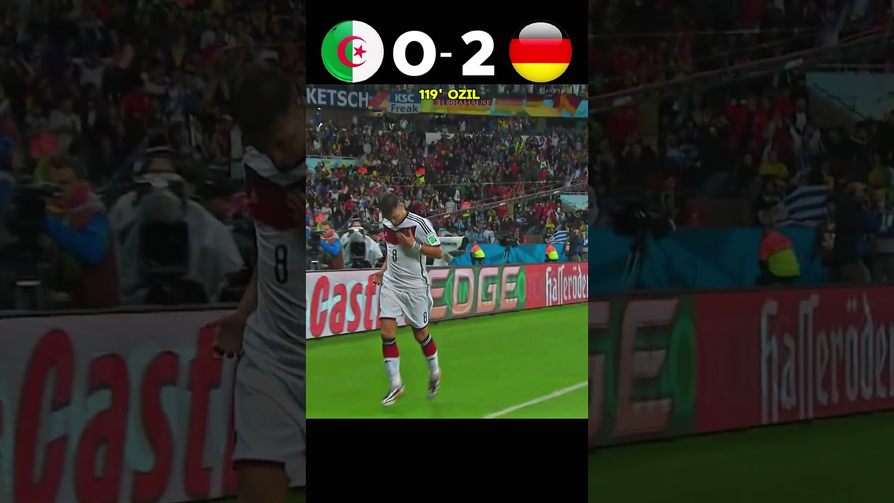 Algeria vs Germany World cup 2014