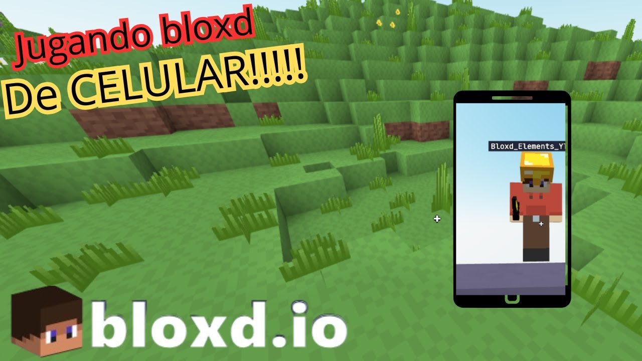 Jugando bloxd De CELULAR!!!! 📱 Bloxd io