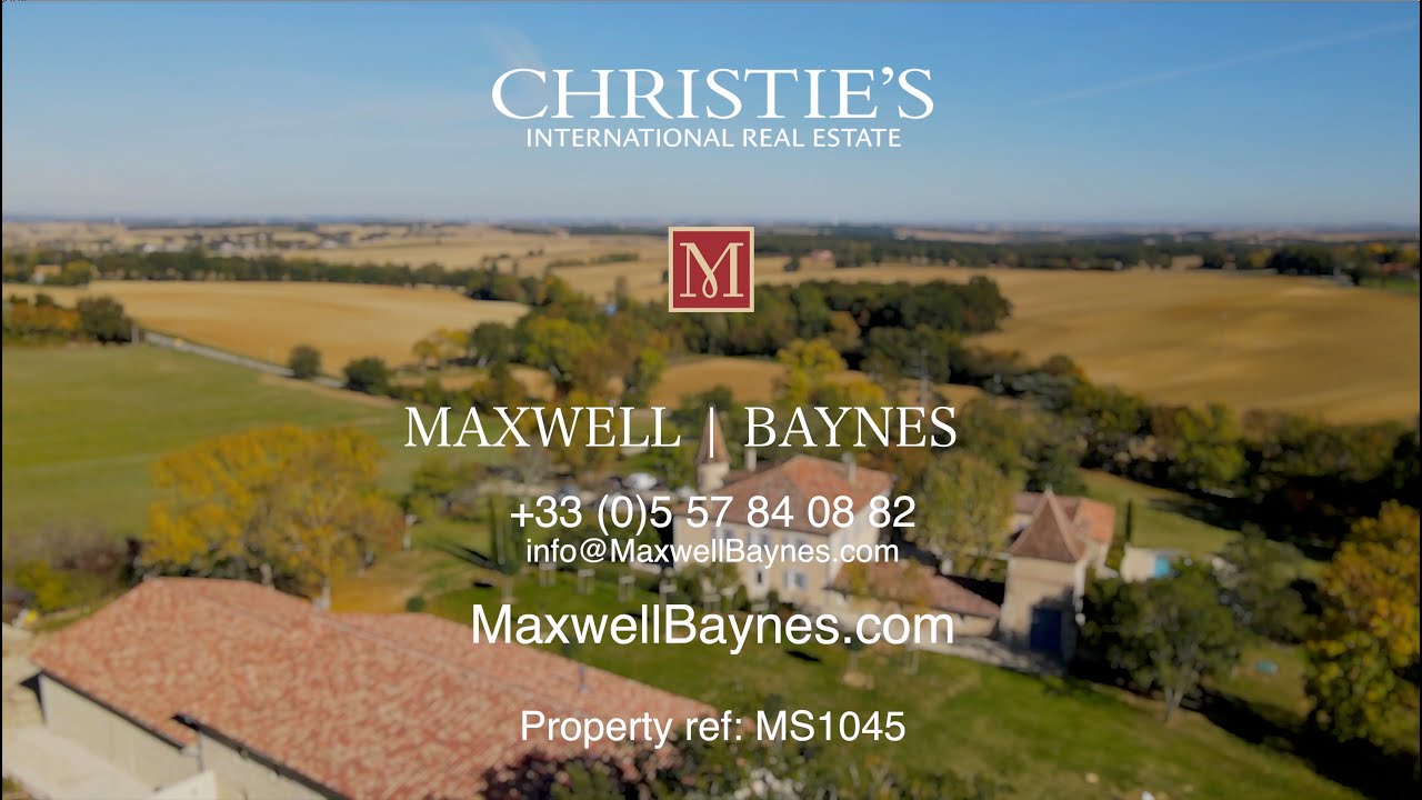 Country chateau with 5* Gite business near Fleurance, Gers, France Maxwell-Baynes MS1045