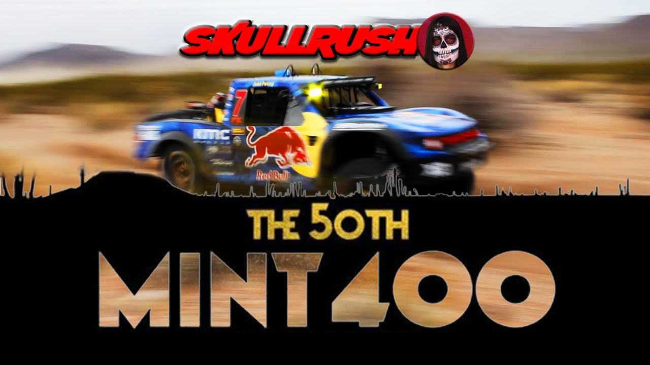 2018 Mint 400  Great American Off Road Race Trick Trucks Bryce Menzies Redbull Energy Drink Winner