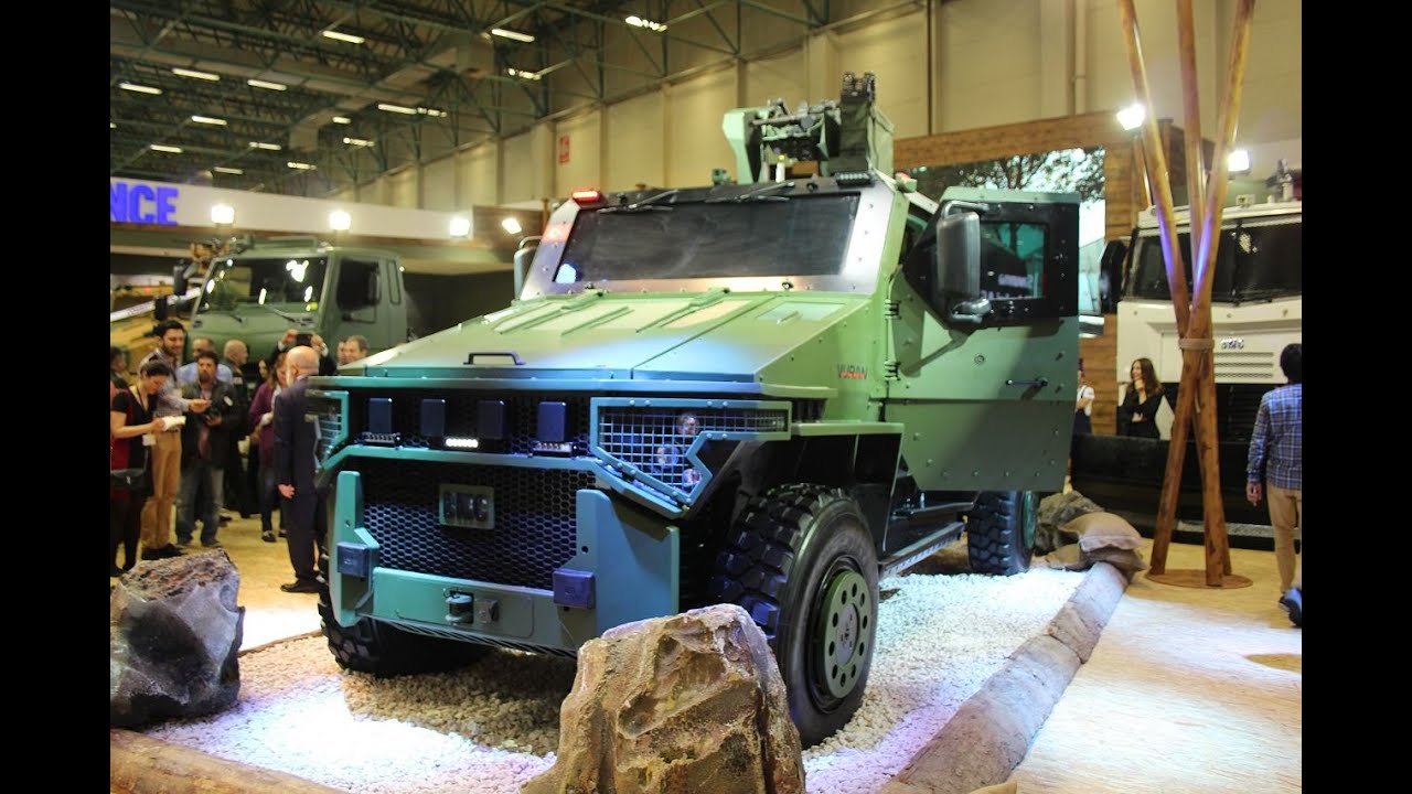 Vuran 4x4 multipurpose armoured vehicle BMC IDEF 2015 defense exhibition Turkey Army Recognition Web