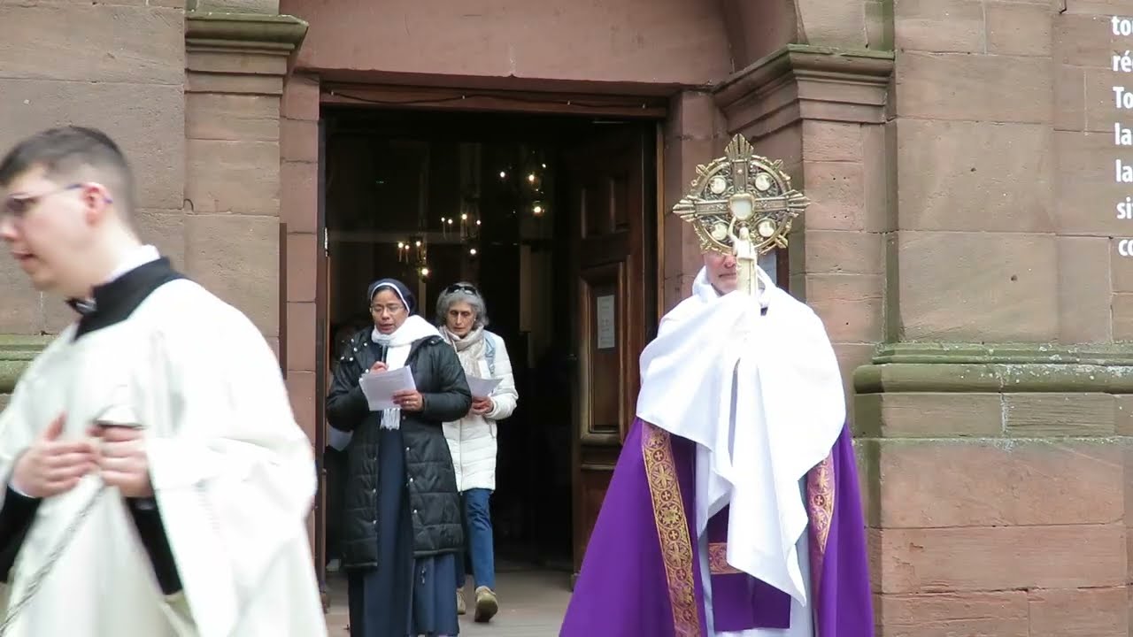 T2 Processions vers la Bénédiction de la terre d'Alsace depuis le Mont St Odile