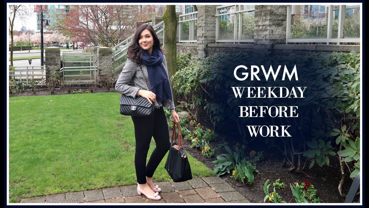 GET READY WITH ME | WEEKDAY BEFORE WORK