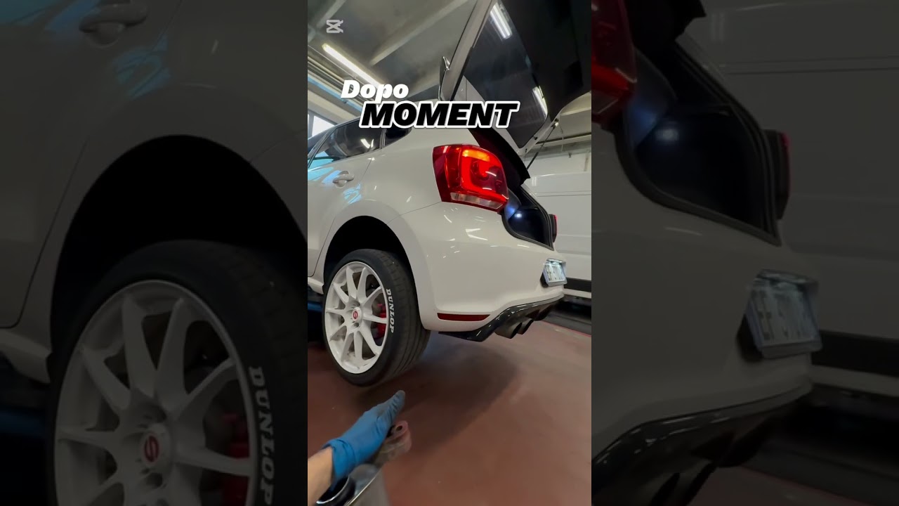 SCARICO DIRETTO POLO GTI adesso suona davvero ?! #car #automobile