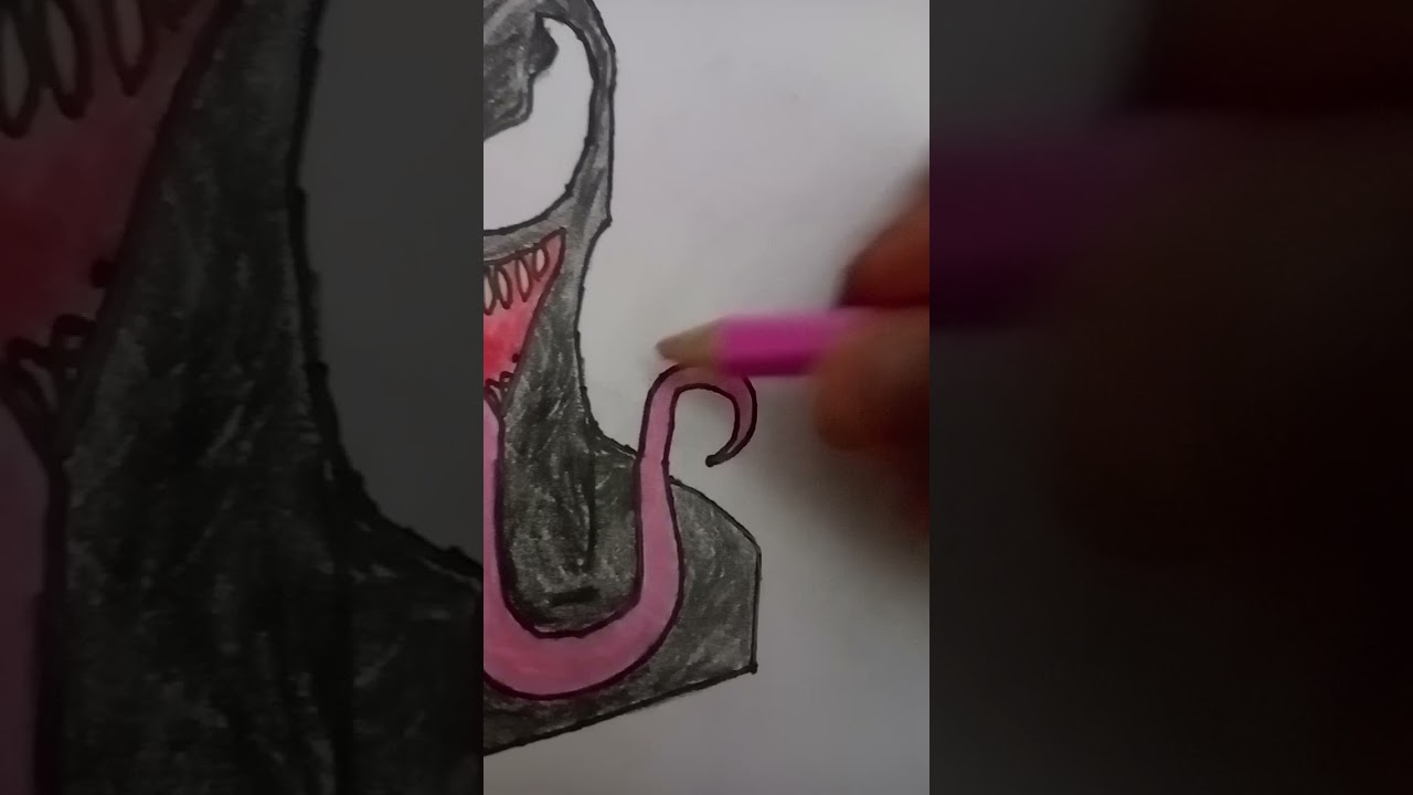 Spiderman + venom Drawing this is my Drawing 