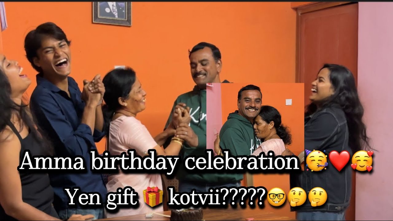 Amma birthday celebration 🥳❤️🥰 @timewithram09 