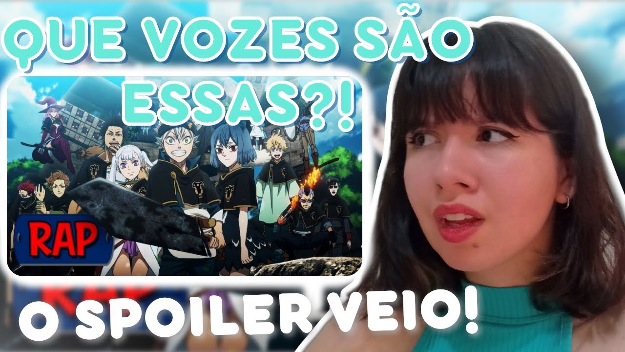 (O REFRÃO FICOU NA MENTE!!) REACT | O Esquadrão Mais Forte (Black Clover) | KG Raps