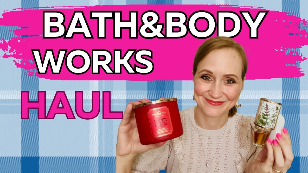 Bath & Body Works haul – svíčky, vůně do bytu a tělová kosmetika!