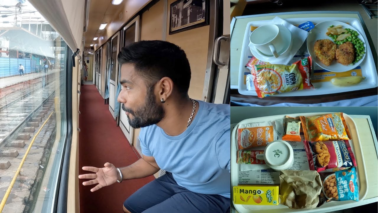 49 Hours in PRIVATE ROOM with UNLIMITED FOOD | India's Longest Rajdhani Express |