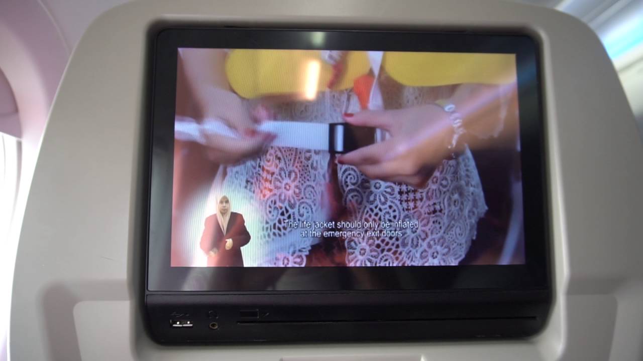 Batik Air B737-800 Safety Video