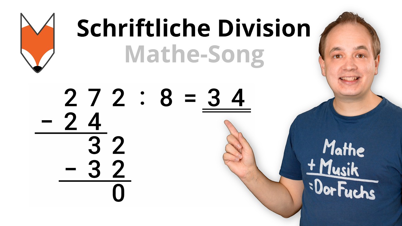 Schriftliche Division (Mathe-Song)