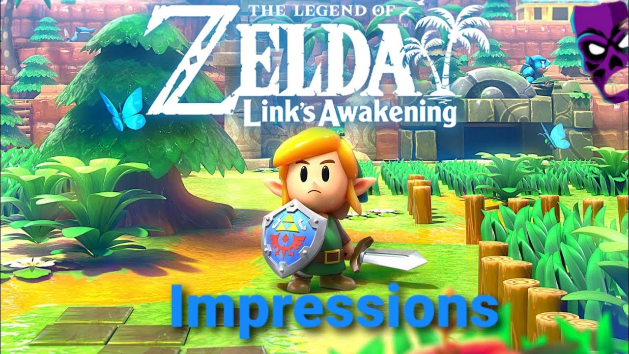 The Legend of Zelda Links Awakening Remake impressions + Unboxing