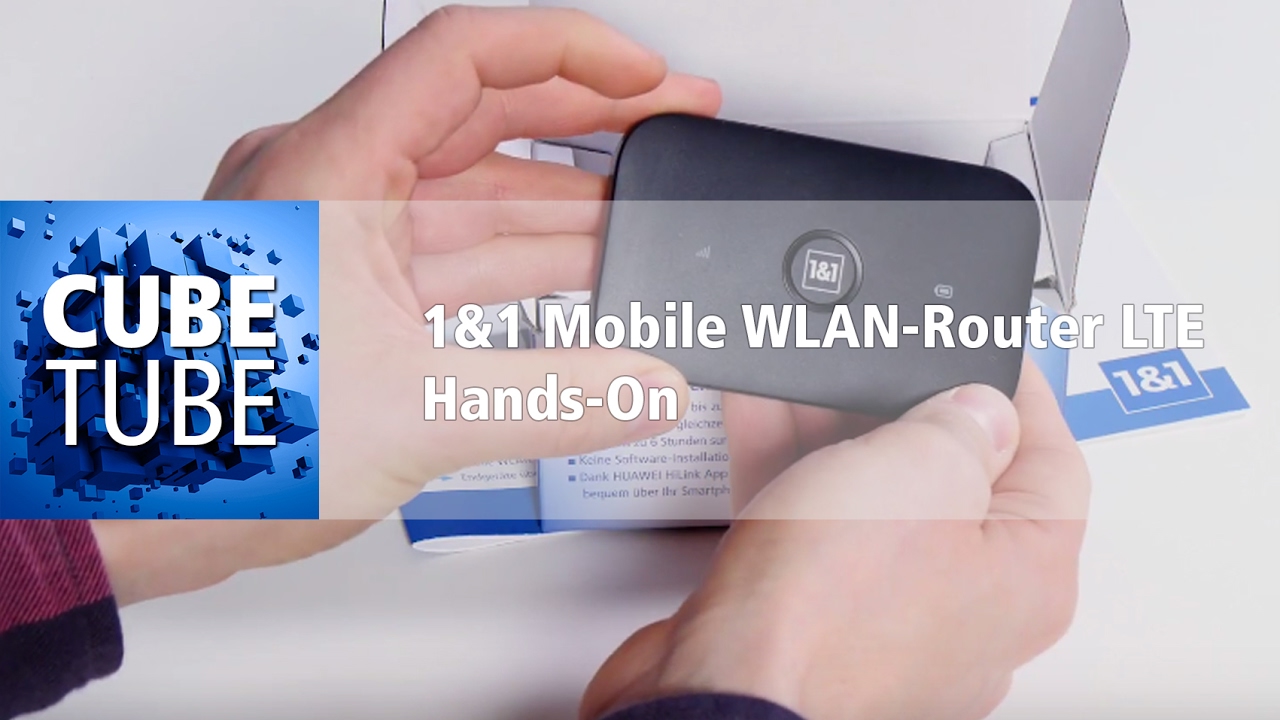 1&1 Mobile WLAN Router LTE Unboxing (deutsch HD)