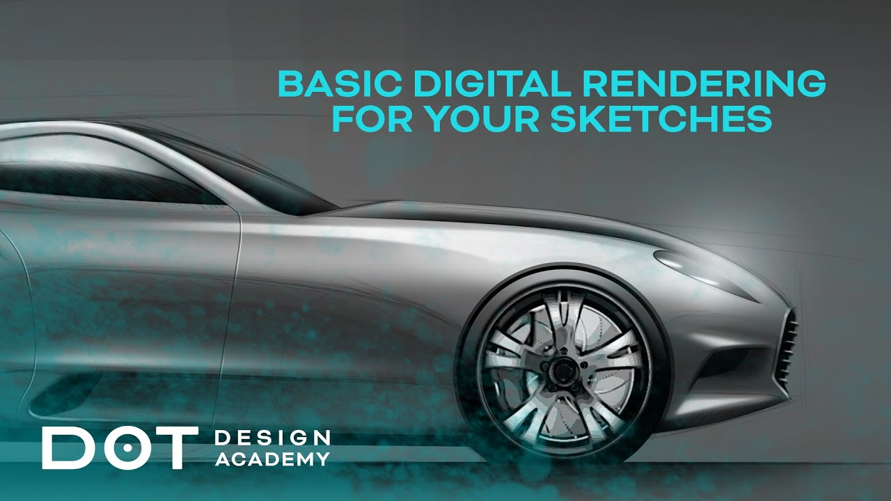 How to render a car (IN DIGITAL) - DOT design academy