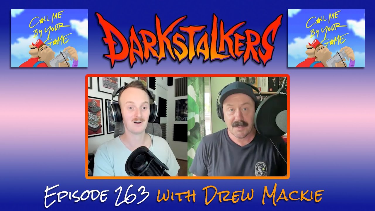 Ahhh! Real (hot) monsters! Darkstalkers podcast with Drew Mackie